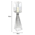Square Candle Holder - Silver